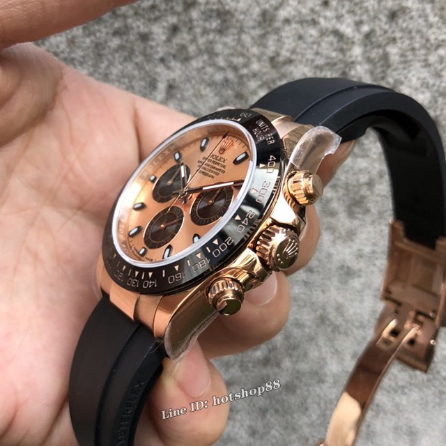 劳力士男士手表 Rolex迪通拿新品 灰白金迪 全玫瑰金迪 黄金迪 绿金迪计时腕表 gjs3232